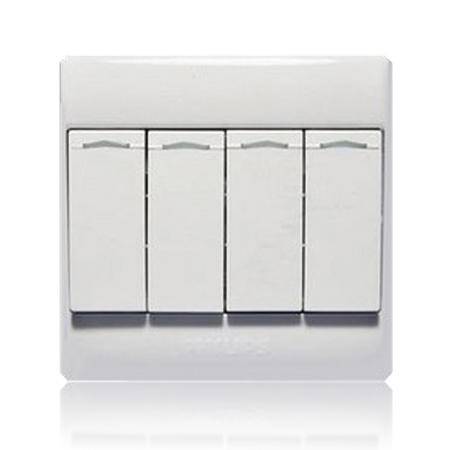 飛利浦q4四位大蹺板單極開關